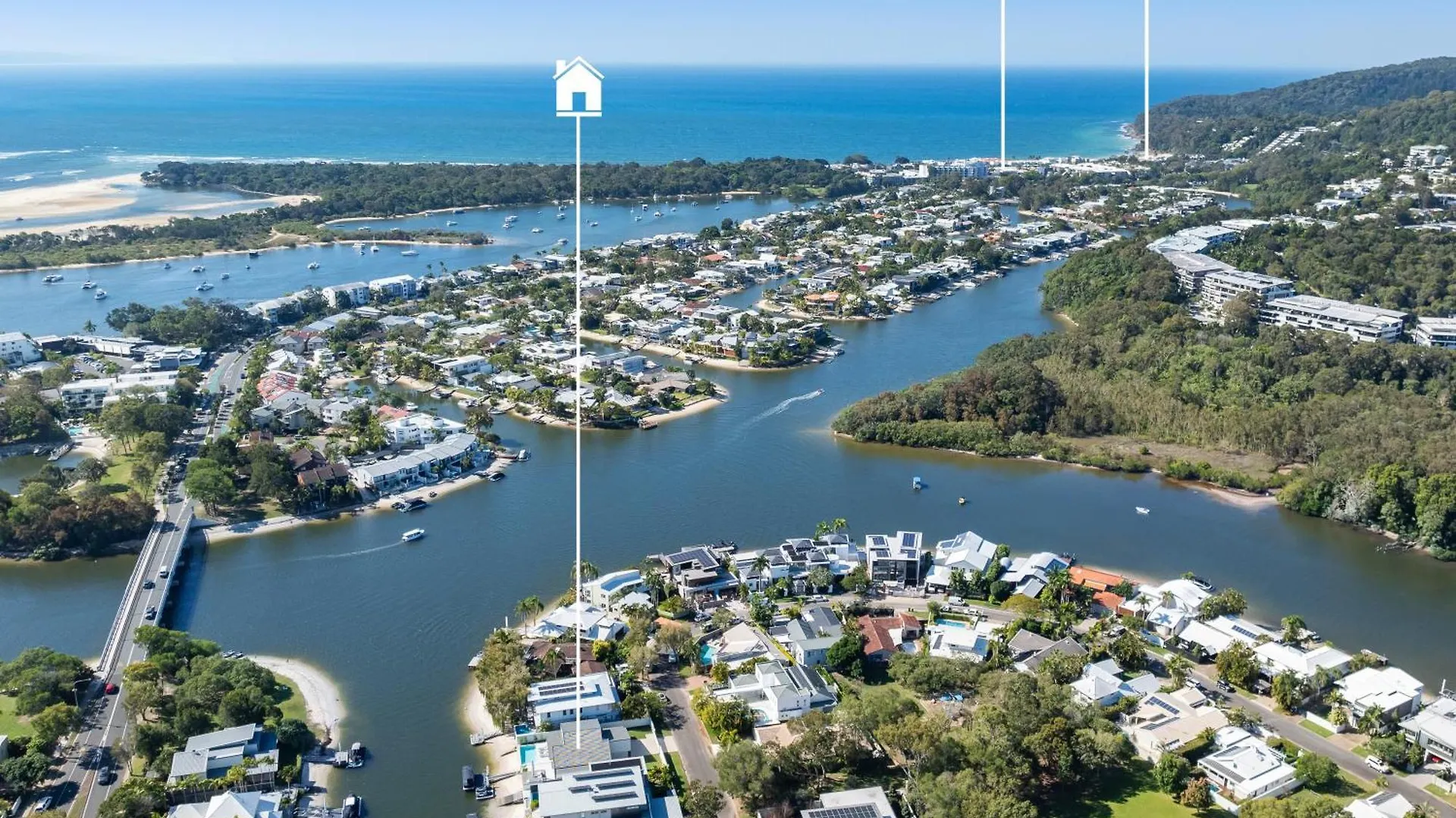 Waterfront Family Retreat, Pet-Friendly Villa Noosaville 0*,